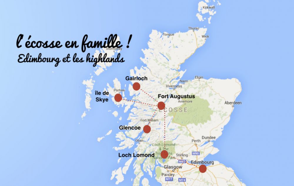 Road trip ecosse: en famille dans les Highlands et Edimbourg