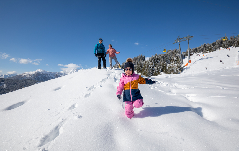 Skier en Autriche